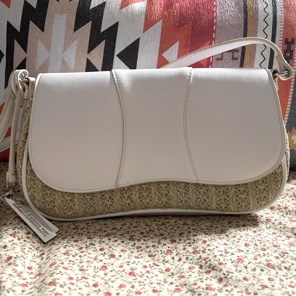 Enzo Angiolini Ivory Purse